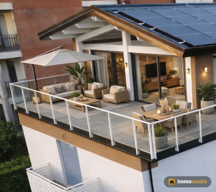 ATTICO DI NUOVA COSTRUZIONE – CLASSE ENERGETICA A4