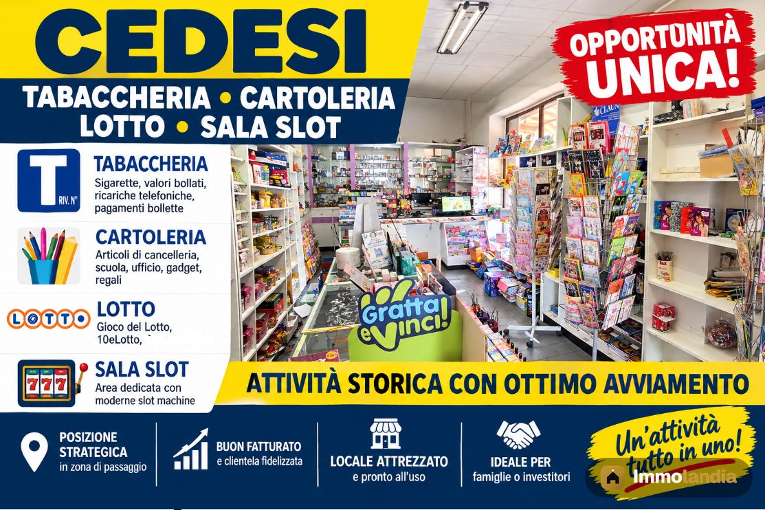 CEDESI TABACCHERIA – RICEVITORIA LOTTO – CARTOLIBRERIA Centro Commerciale Il Giramondo – Bastia