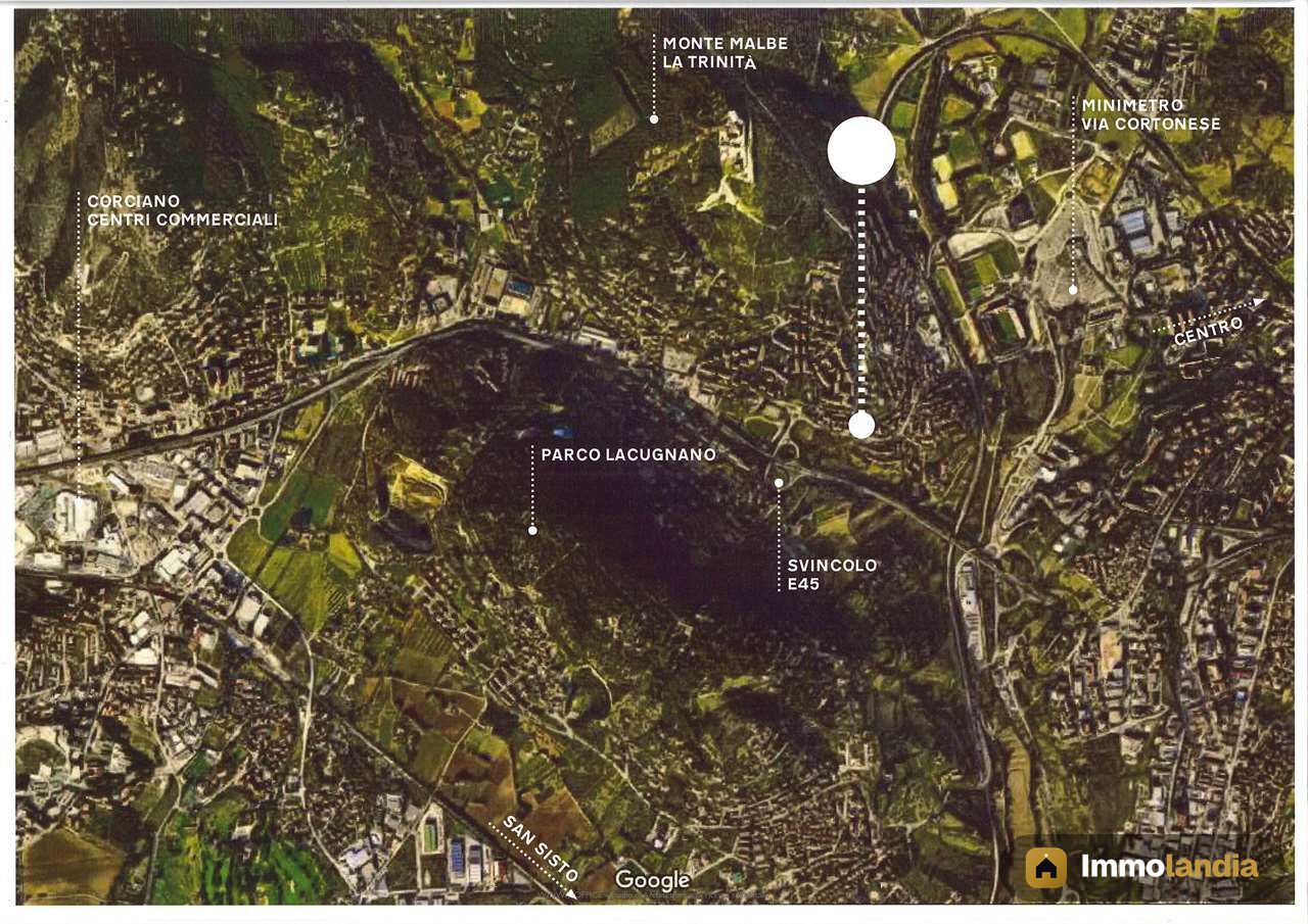 Terreno edificabile a perugia ferro di cavallo